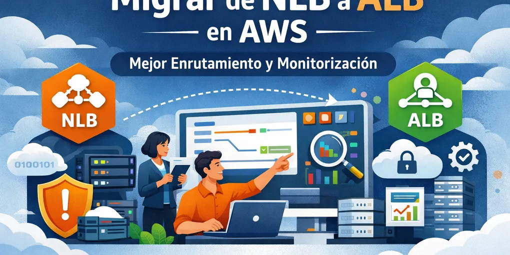 Imagen destacada del artículo: Migrar de AWS NLB a ALB.