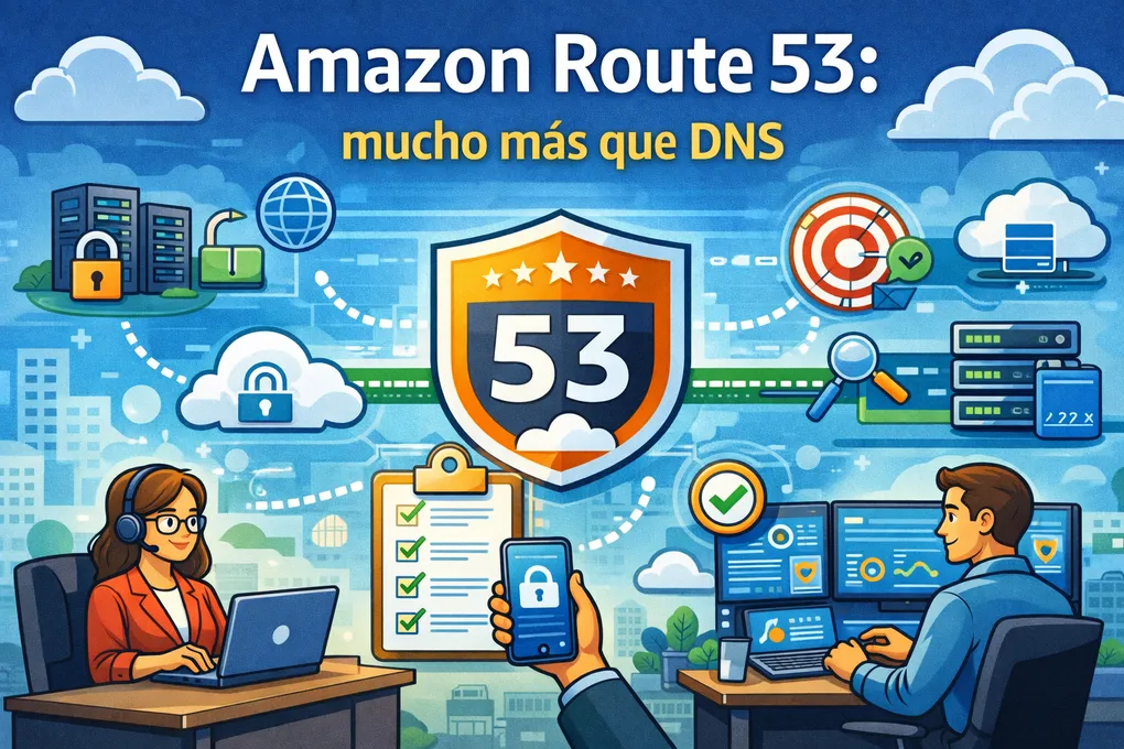 Imagen destacada del artículo: Amazon Route 53: mucho más que DNS