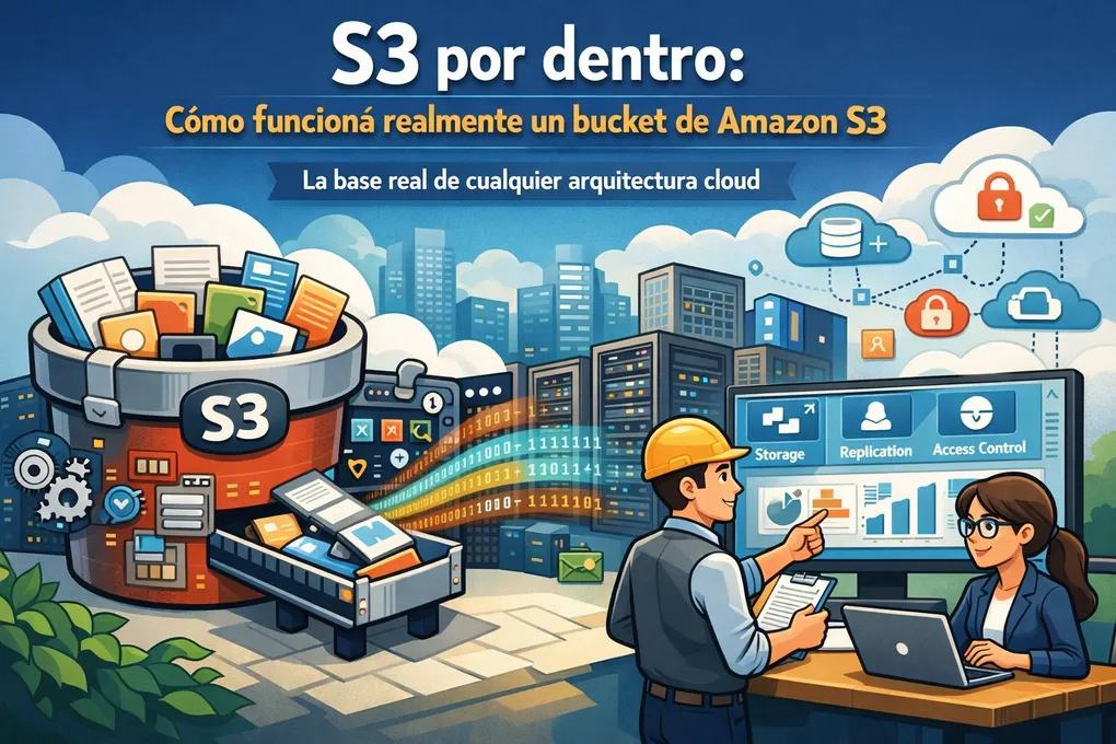 Imagen destacada del artículo: S3 por dentro: cómo funciona realmente un bucket