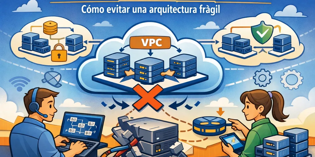 Imagen destacada del artículo: Subredes, routing y alta disponibilidad en VPC